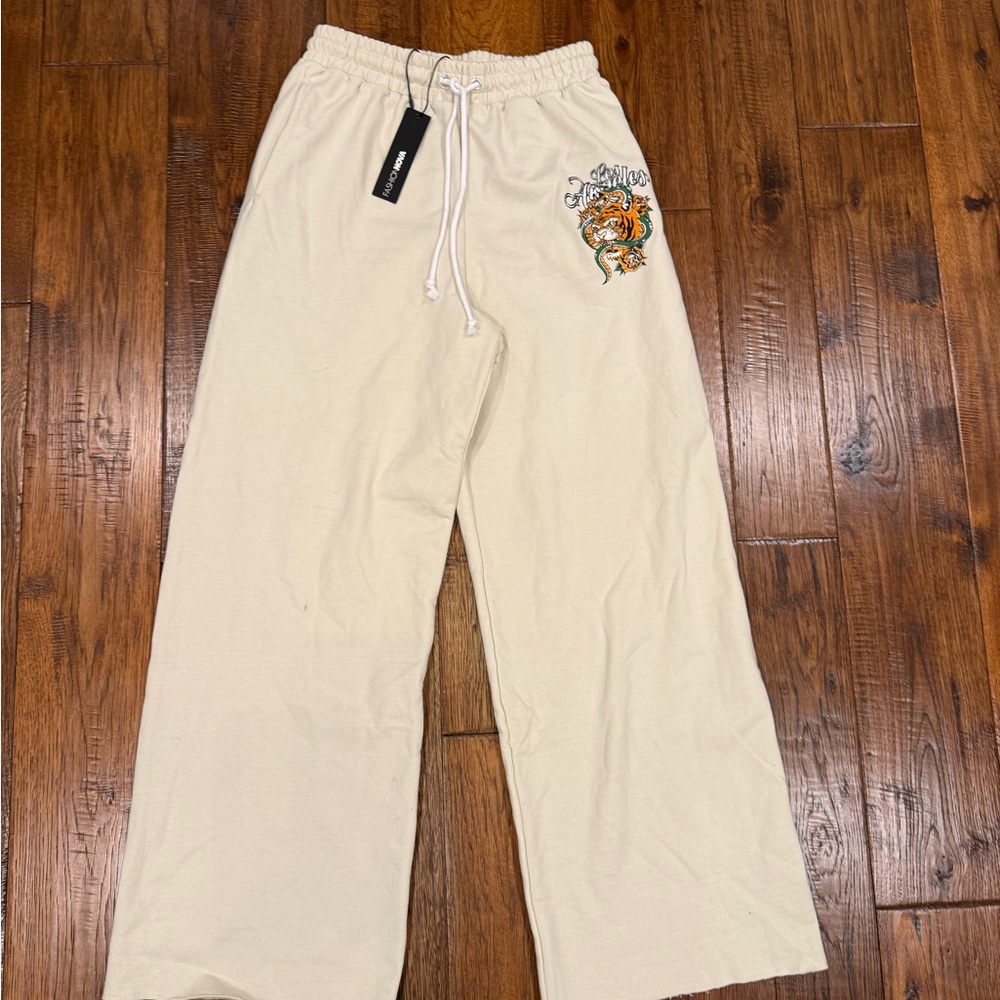 Ed Hardy Cream Joggers